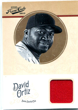 David Ortiz 2012 Playoff Prime Cuts Game-Worn Jersey Card #88/99
