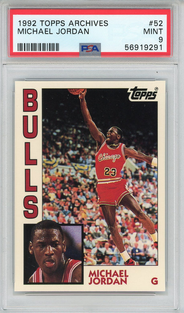 Michael Jordan 1992 Topps Archives Card #52 (PSA)