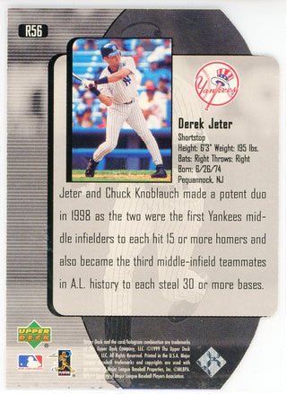 Derek Jeter 1999 Upper Deck Black Diamond Card #RS6