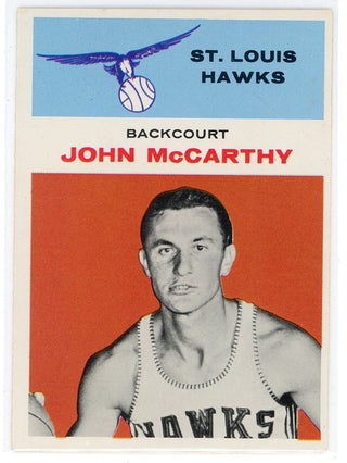 John McCarthy 1961 Fleer Card #30