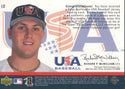 Sean Burroughs 2000 Upper Deck Jersey Card