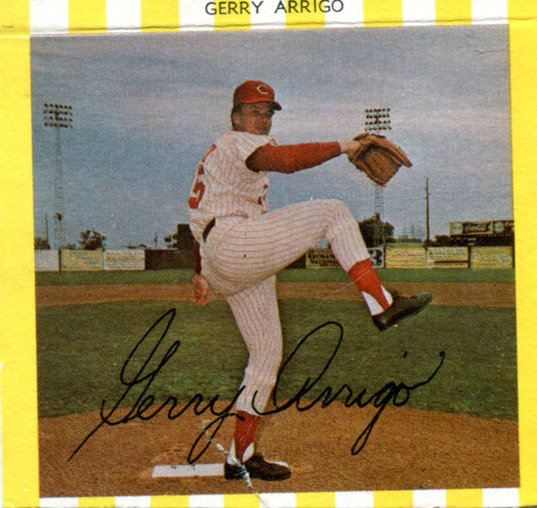 Gerry Arrigo 1969 Kahn Card