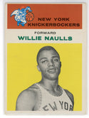 Willie Naulls 1961 Fleer Card #32