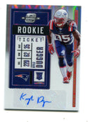 Kyle Dugger 2020 Panini Contenders Optic Auto #164 Card