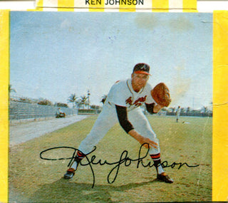 Ken Johnson 1969 Kahn Card
