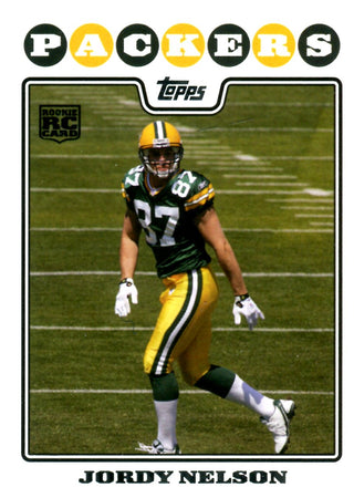 Jordy Nelson 2008 Topps Rookie Card