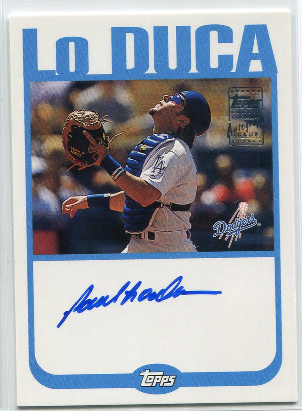 Paul Lo Duca Autographed 2004 Topps Card