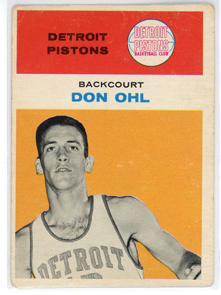 Don Ohl 1961 Fleer Card #33