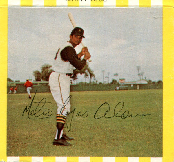 Matty Alou 1969 Kahn Card