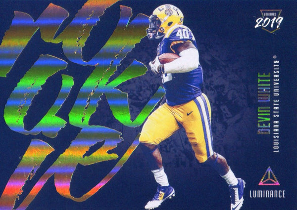 Devin White 2019 Panini Luminance Luminary Rookie Card