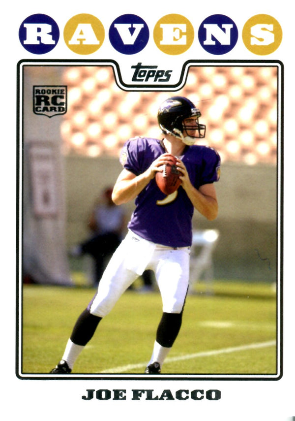 Joe Flacco 2008 Topps Rookie Card