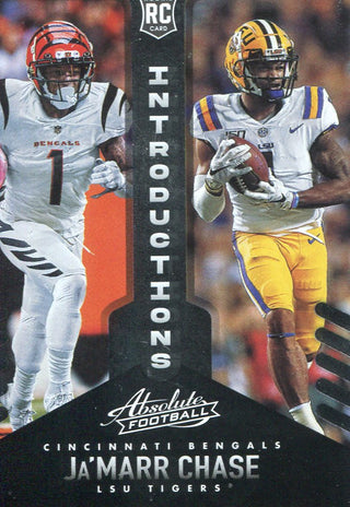 Ja'Marr Chase 2021 Panini Absolute Rookie Card