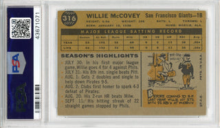 Willie McCovey 1960 Topps Card #316 (PSA VG-EX 4 (MC))