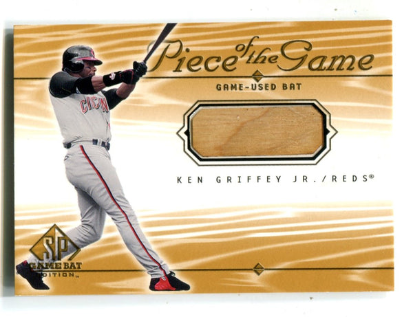 Ken Griffey Jr 2000 Upper Deck Game Used Bat Card #KG