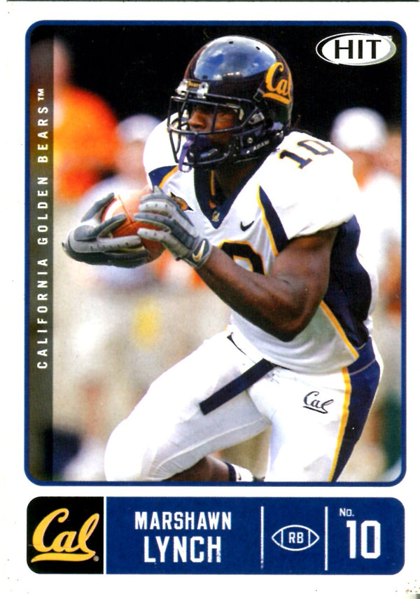 Marshawn Lynch 2007 Sage Rookie Card
