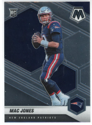 Mac Jones 2021 Panini Mosaic Rookie Card #306
