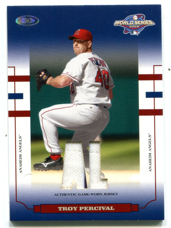 Troy Percival 2004 Donruss Playoff #WS15 Jersey Card /100