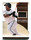 Pablo Sandoval 2014 Panini Immaculate Collection #17 Jersey Card 15/99