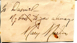 Mary Martin Autographed Cut (JSA)