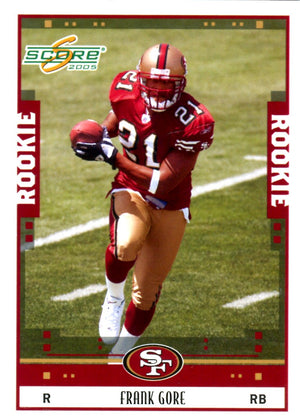 Frank Gore 2005 Donruss Rookie Card