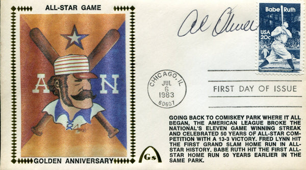 Al Oliver Autographed First Day Cover 