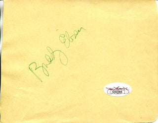 Buddy Ebsen Autographed Album Page (JSA)