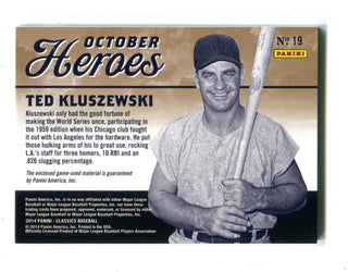 Ted Kluszewski 2014 Panini Donruss Classics #19 Bat Card 95/99
