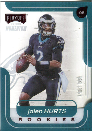Jalen Hurts 2020 Panini Chronicles Playoff Rookie Card 170/199 #M-18