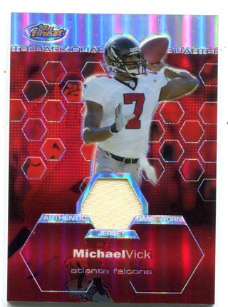 Michael Vick 2003 Topps Finest #115 Refractor Card /199