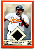 Miguel Tejada 2005 Upper Deck Origins Baseball Game Used Jersey Card