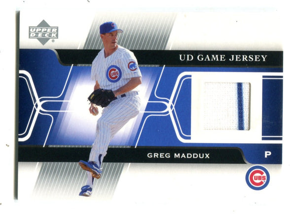 Greg Maddux 2005 Upper Deck #GJGM Game Jersey Card