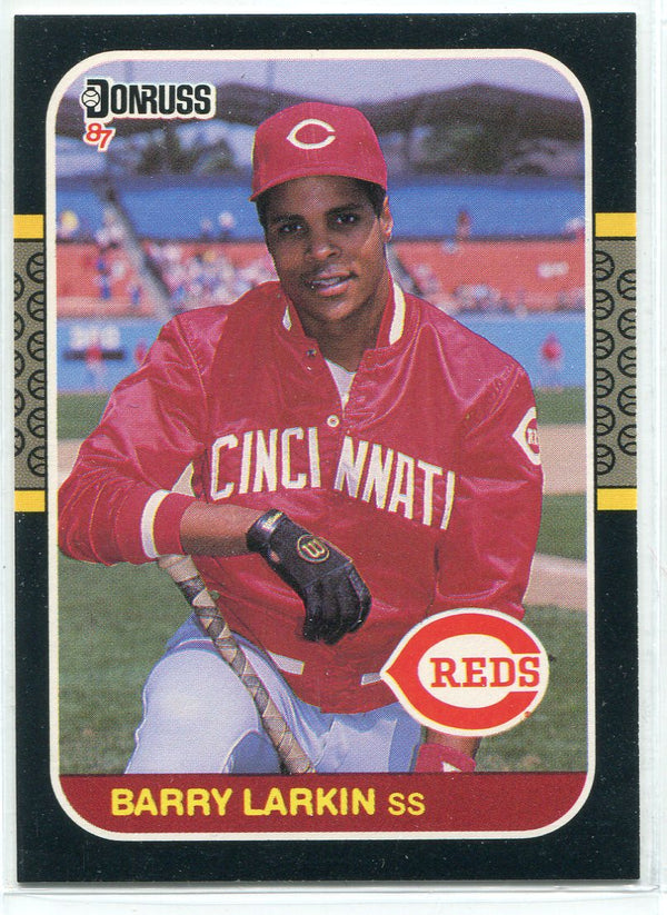 Barry Larkin 1987 Donruss Rookie Card