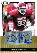 Gerald McCoy 2010 Sage Autographed Card