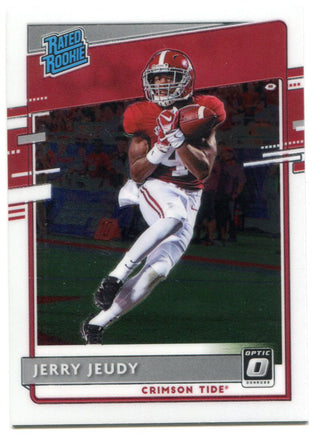 Jerry Jeudy 2020 Panini Chronicles Draft Picks Donruss Optic Rookie Card