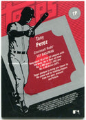 Tony Perez 2004 Topps Jersey Card