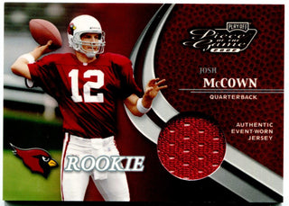 2002 Josh Mccown Authentic Game Worn Jersey Card