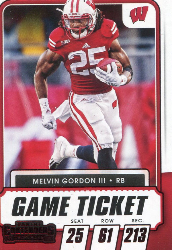Melvin Gordon III 2021 Panini Contenders Card