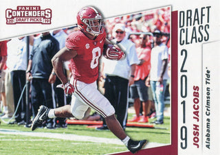 Josh Jacobs 2019 Contenders Draft Picks Rookie Card