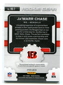 Ja'Marr Chase 2021 Panini Prizm Rookie Gear Jersey Card #RG7