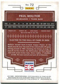 Paul Molitor Panini Cooperstown 04/35 Class of 2004