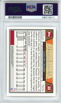 LeBron James 2008 Topps Chalk Toss Card #23 (PSA)