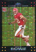 Dwayne Bowe Unsigned 2007 Topps Chrome Xfactor Rookie Card
