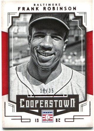 Frank Robinson Panini Cooperstown Class of 1982