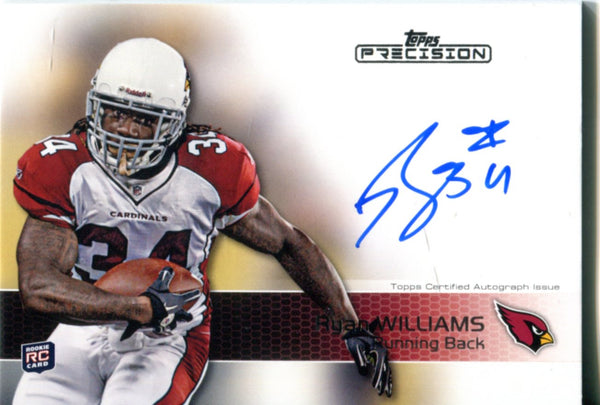 Ryan Williams 2011 Topps Precision Rookie Autographed Card