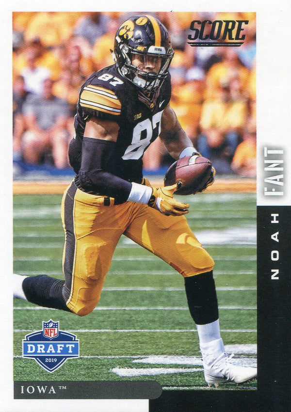 Noah Fant 2019 Panini Score Draft Rookie Card