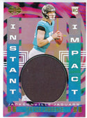Trevor Lawrence 2021 Panini Illusions Instant Impact Rookie Patch Card #II-TL