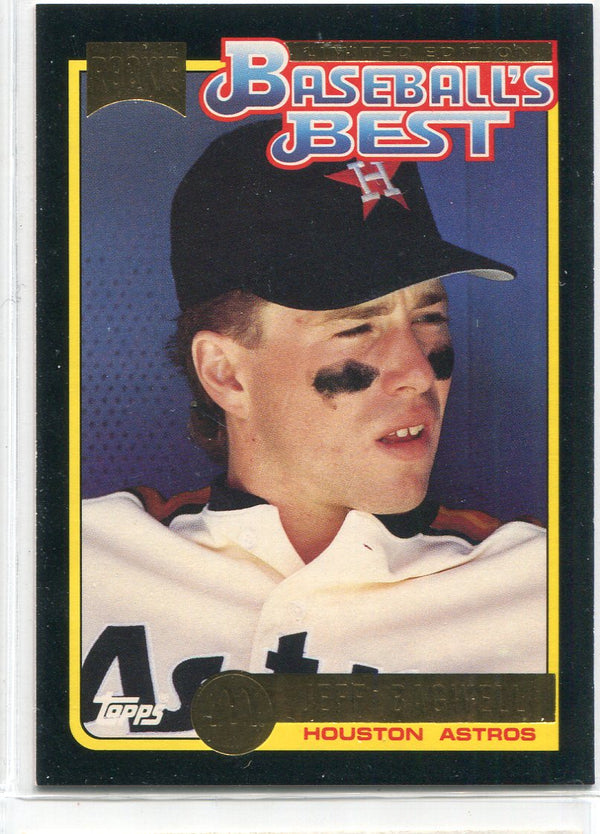 Jeff Bagwell 1992 Topps McDonald's Rookie Card