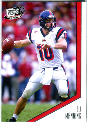 Eli Manning 2004 Press Pass card