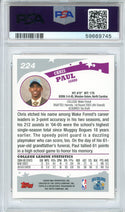 Chris Paul 2005 Topps Rookie Card #224 (PSA NM-MT 8)