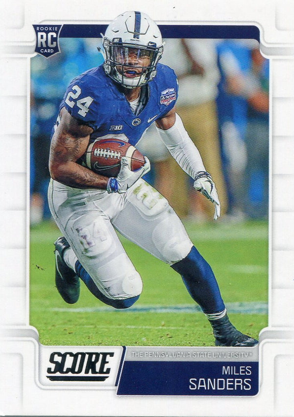 Miles Sanders 2019 Panini Score Rookie Card